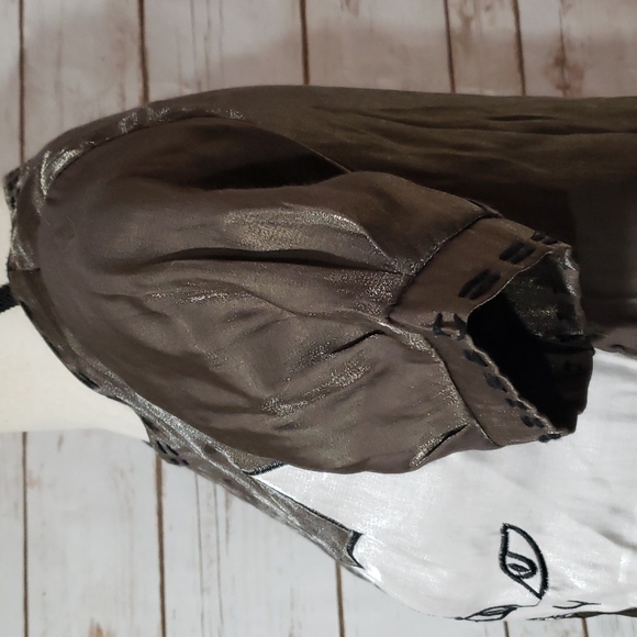 By Deep Los Angeles Cat Blouse - Size Small NWT! - Picture 5 of 8